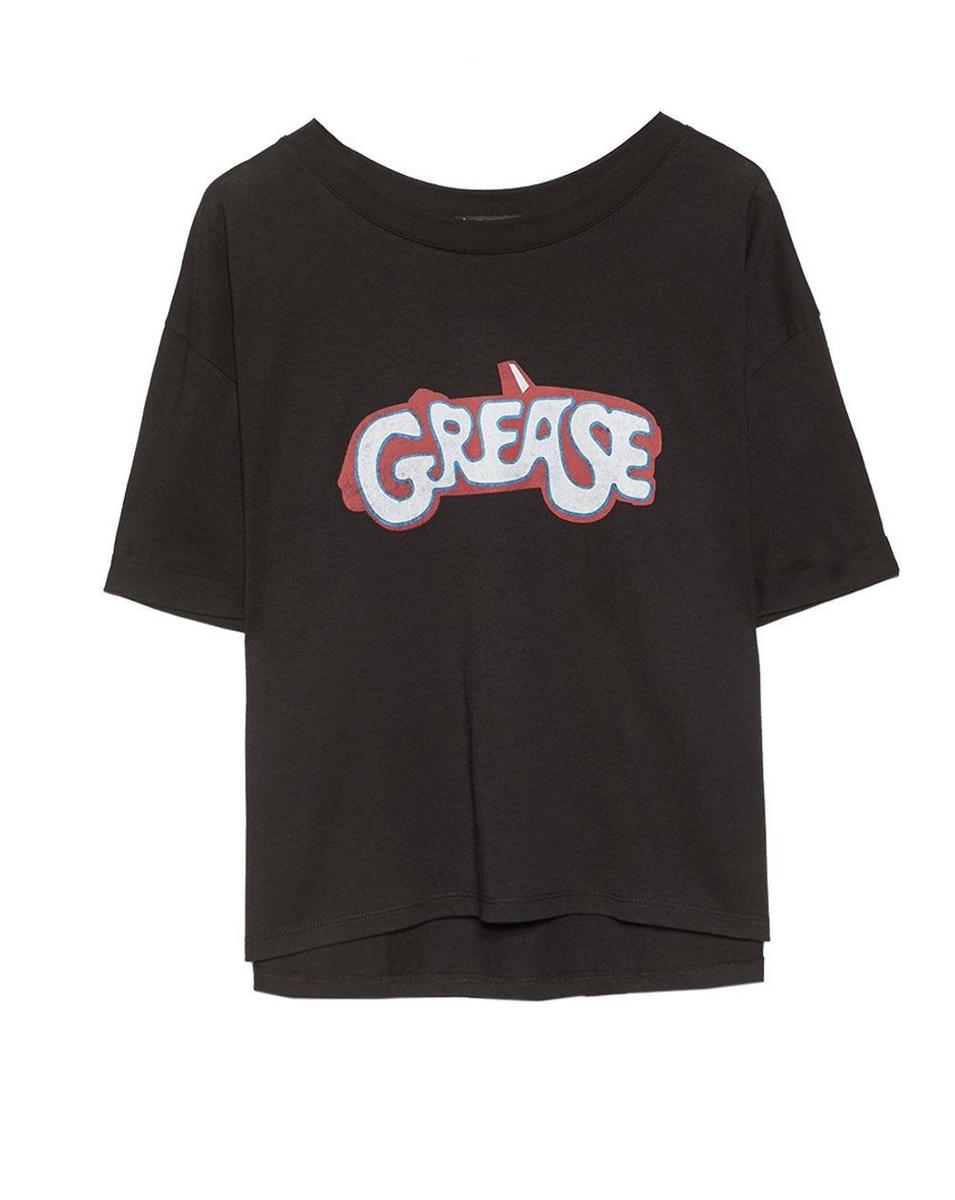 Camiseta de 'Grease' de Bershka. (Precio: 15, 99 euros)