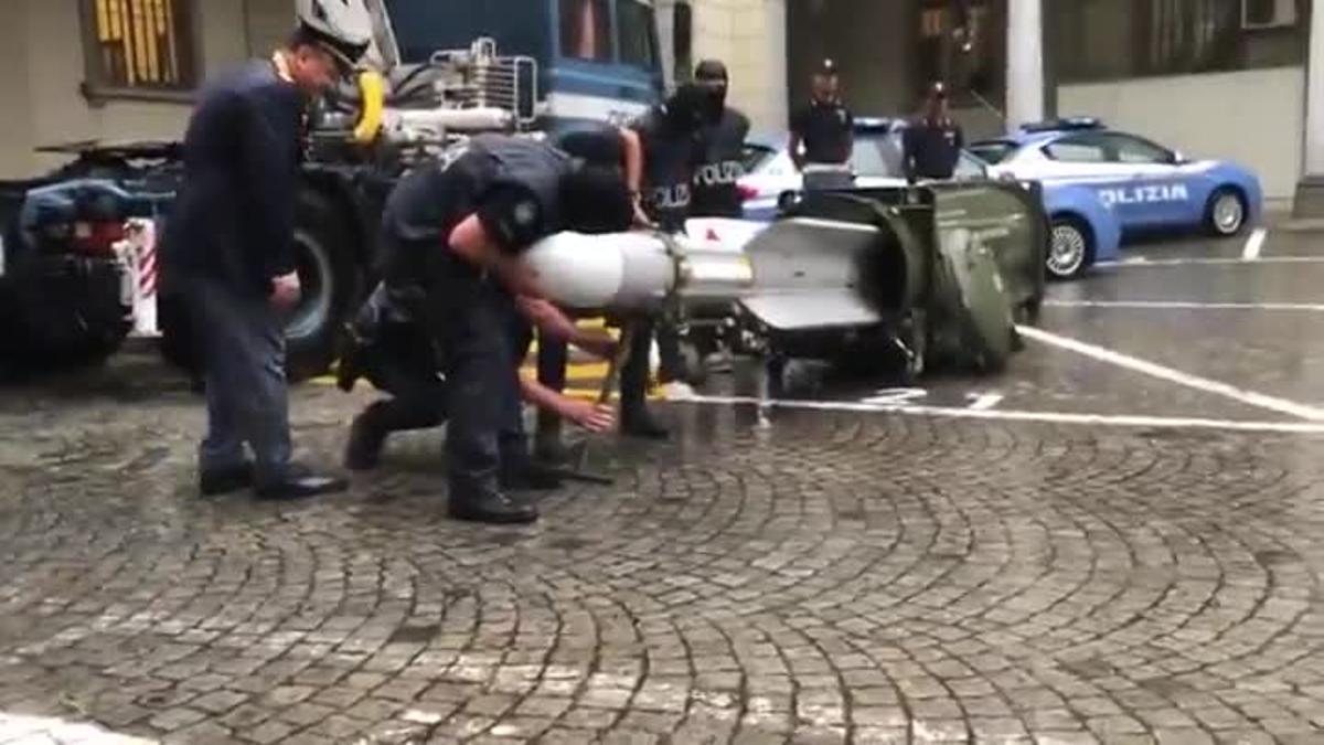 La policía italiana confisca un gran arsenal a un grupo de ultras del Juventus