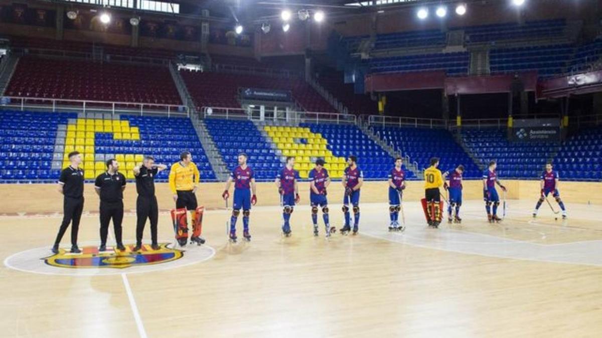 Partido suspendido en el Palau