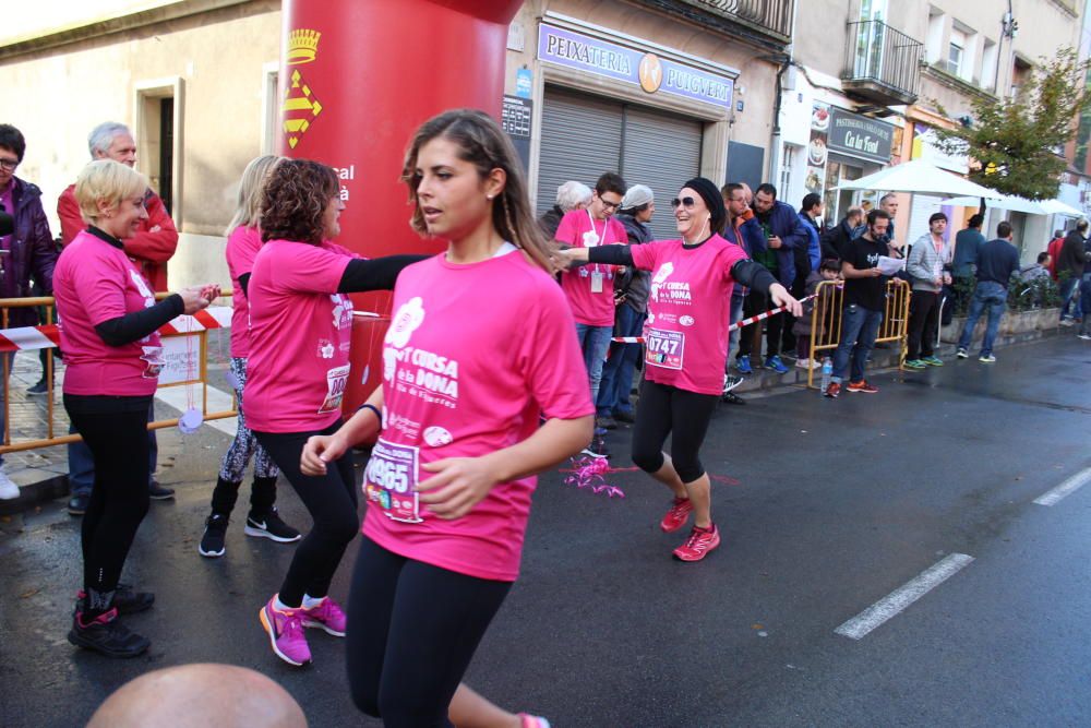 FOTOS de l''arribada de la Cursa de la Dona