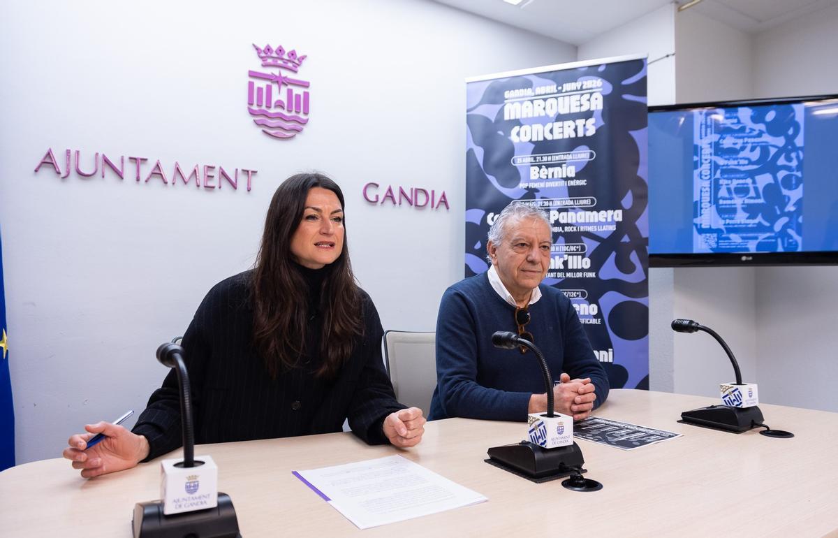 Presentación del cartel en rueda de prensa.