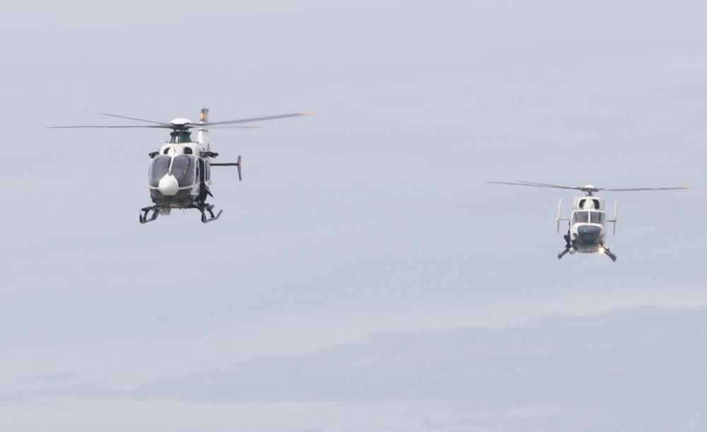 Simulacro de la Guardia Civil en Vigo