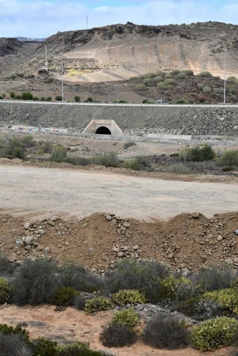 Barranco del Veril, en el que está proyectado construir el 'Siam Park'