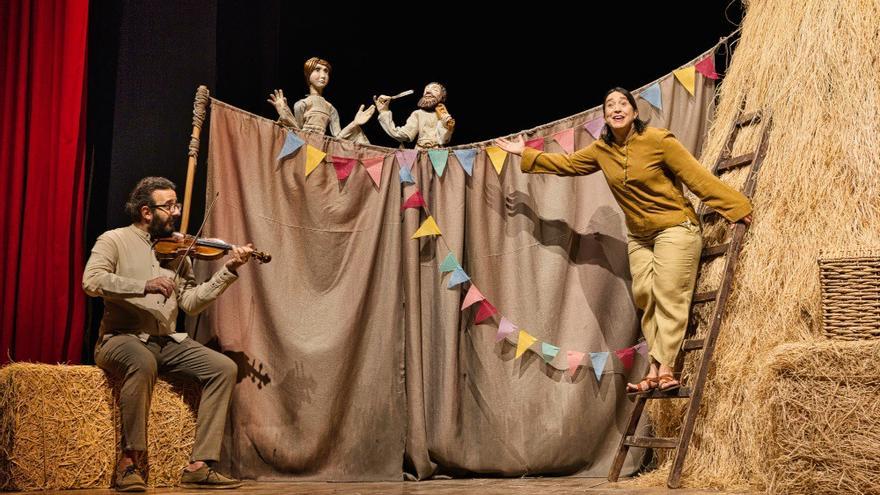 El Teatro Cánovas de Málaga adelanta la primavera con la propuesta de Títeres Etcétera, ‘Almavera’.