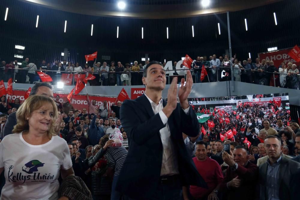 Mitin de Pedro Sánchez en Torremolinos en la campaña del 10-N.