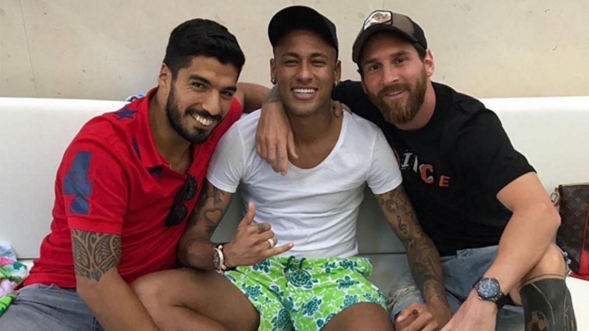 Neymar, en su anterior visita a Barcelona