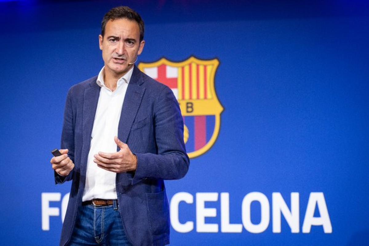 Ferran Reverter, el director general del Barça.