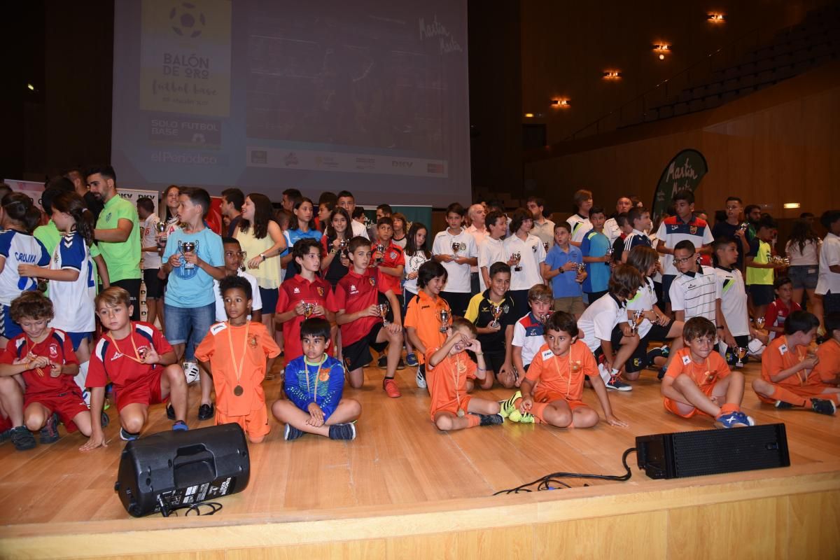 Fotogalería del Balón de Oro  fútbol base 2017