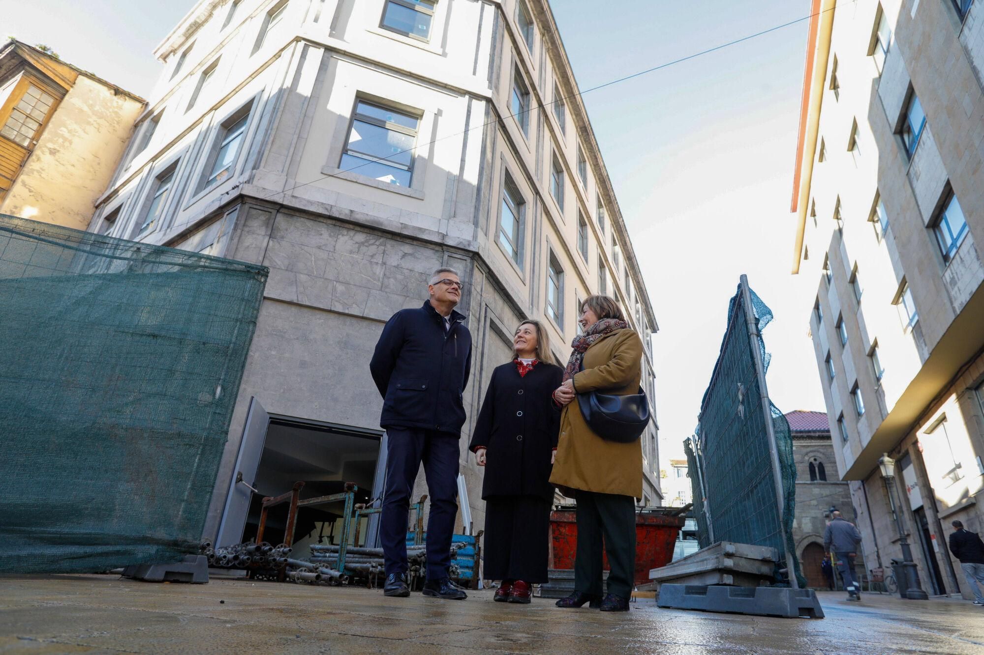 En imágenes: Así avanzan por dentro las obras en la nueva sede del Conservatorio de Avilés