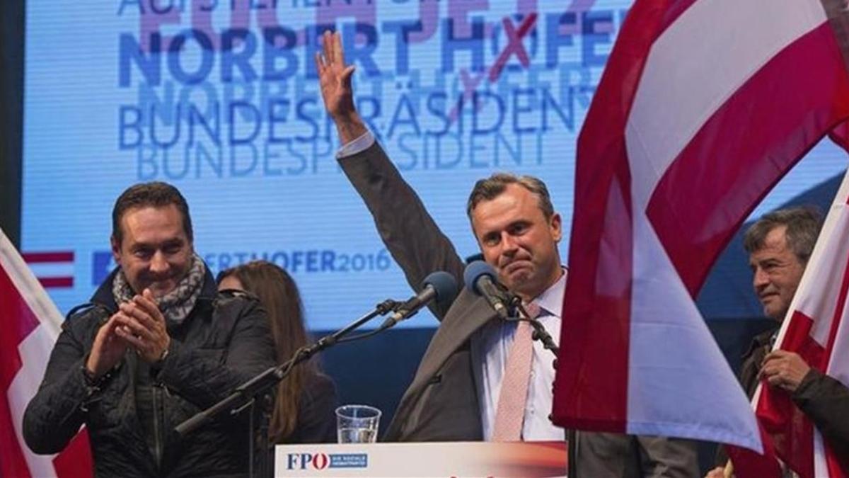 El líder de la extrema derecha austriaca, Norbert Hofer.