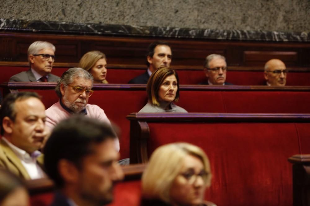 Pleno extraordinario del Ayuntamiento de Valencia por Rita Barberá