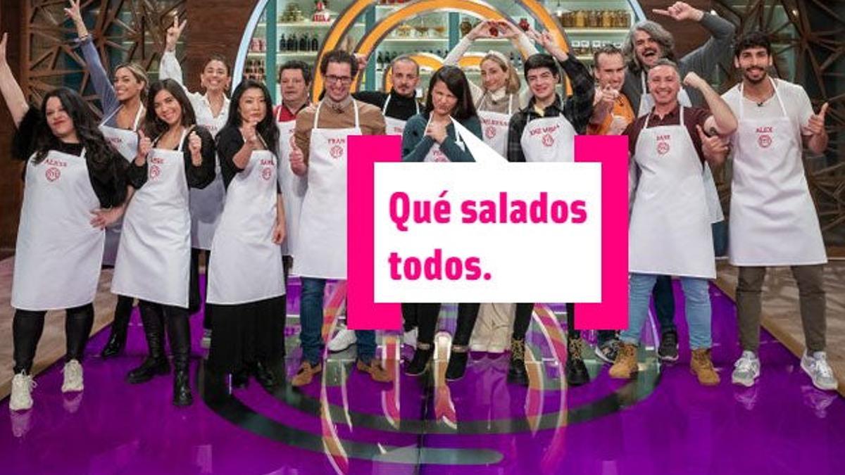 Los concursantes de 'Masterchef 9'