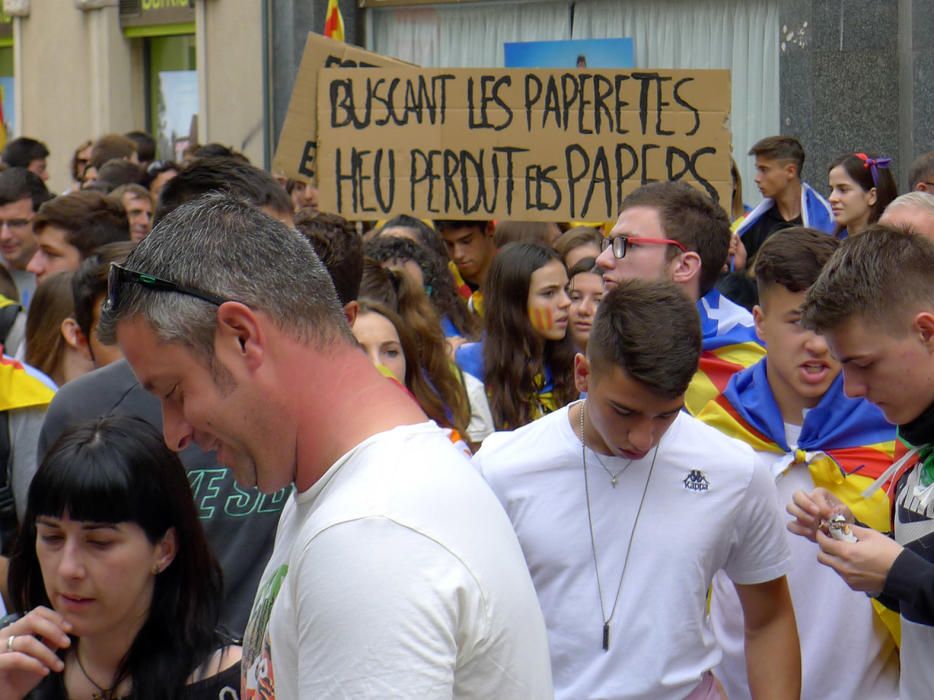 Manifestació a Figueres.