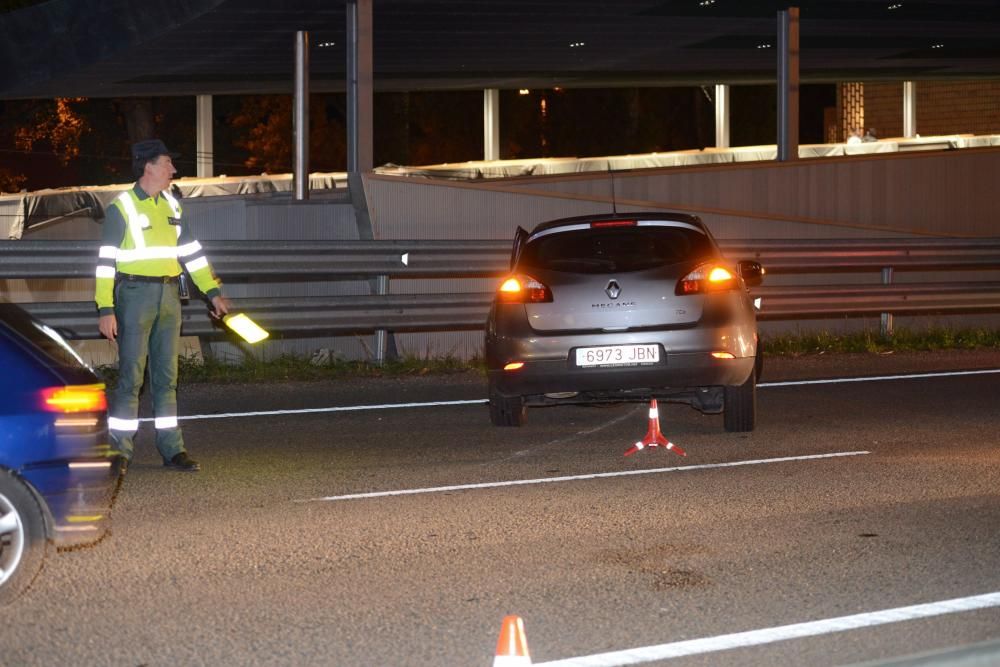 Accidente en el Corredor del Nalón