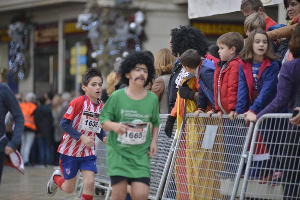 San Silvestre de Cartagena: Categorías infantiles