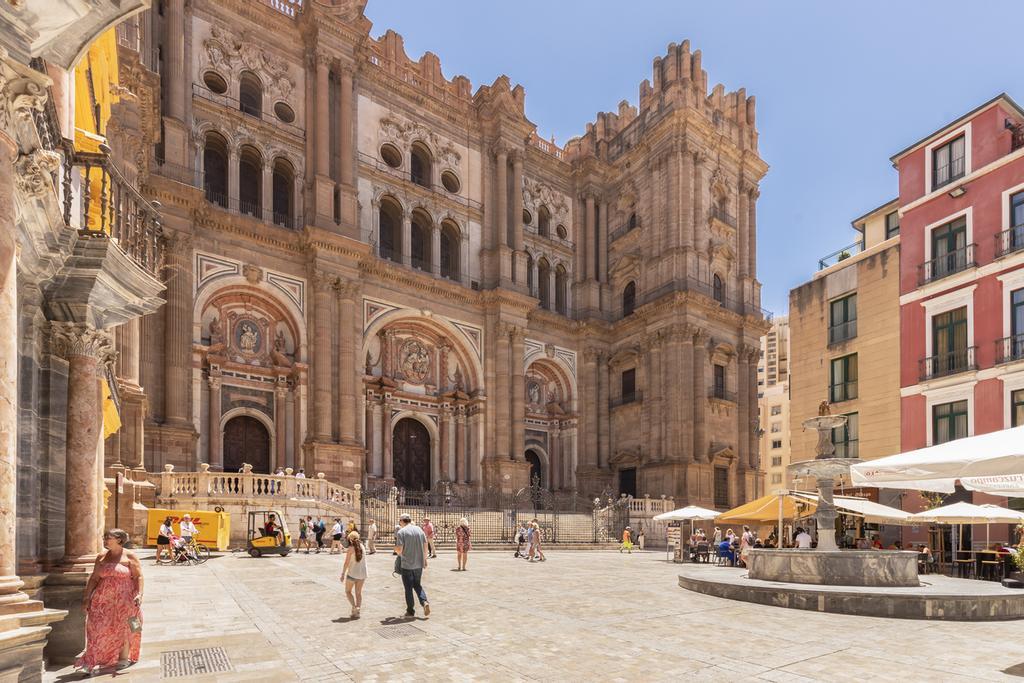 Fachada de la Catedral de Málaga