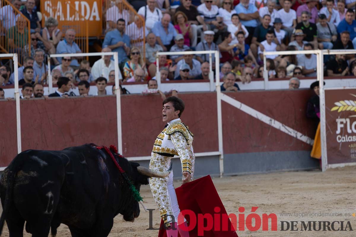 Quinta novillada Feria Taurina del Arroz en Calasparra (Marcos Linares, Diego Bastos y Tristán Barroso)