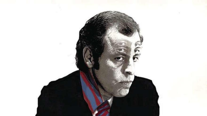 Caricatura de Sandro Rosell.