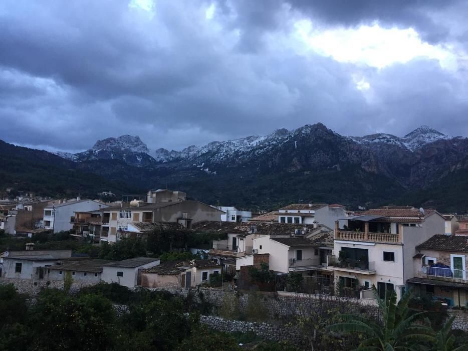 Mallorca, en riesgo importante por nevadas este sábado