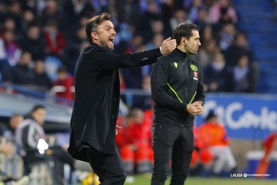 Así fue el partido entre el Sporting y el Zaragoza