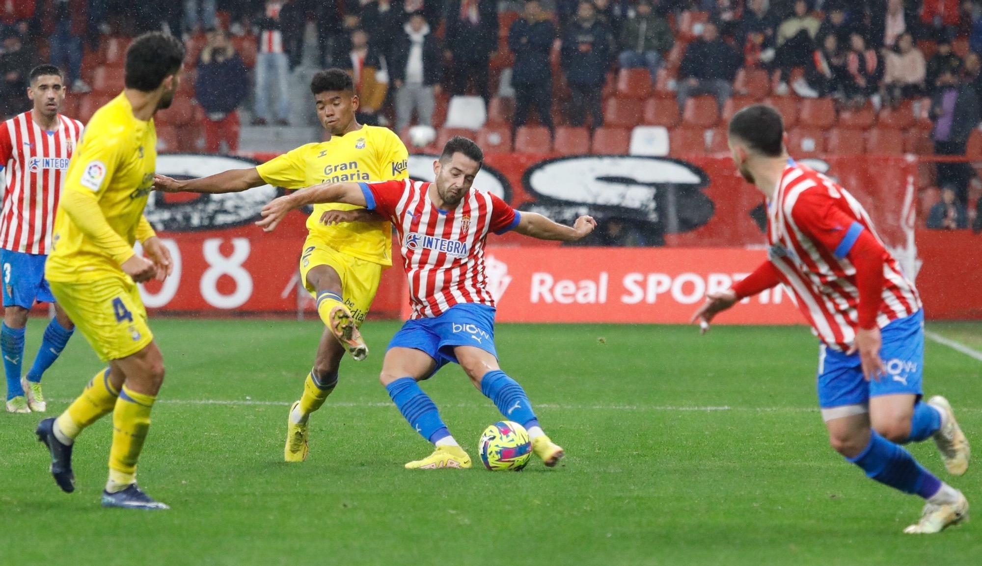 Sporting - Las Palmas, en imágenes