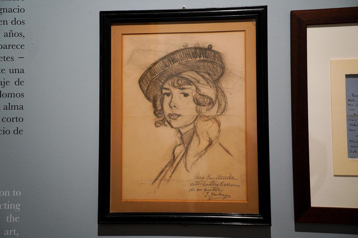 Boceto para retrato de Cayetana Fitz-James - Ignacio Zuloaga