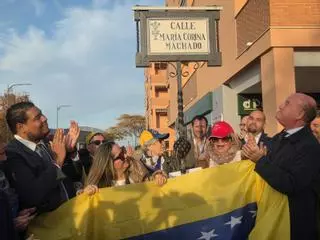Antequera rinde homenaje a María Corina Machado, líder opositora venezolana, con una calle