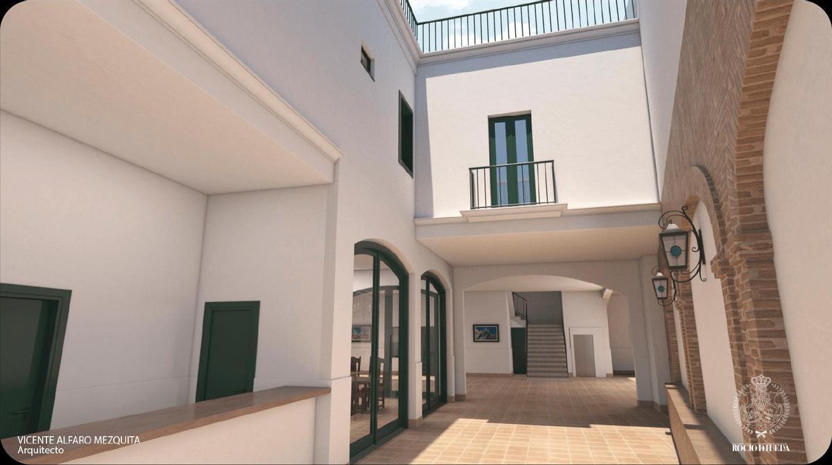 Proyecto de obra de la Casa Hermandad de Huelva en El Rocío.