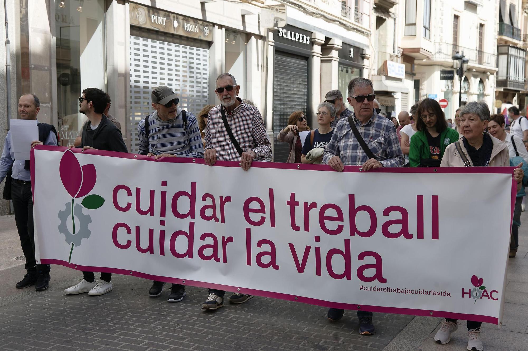Galería de imágenes: Castelló reivindica los derechos de los trabajadores