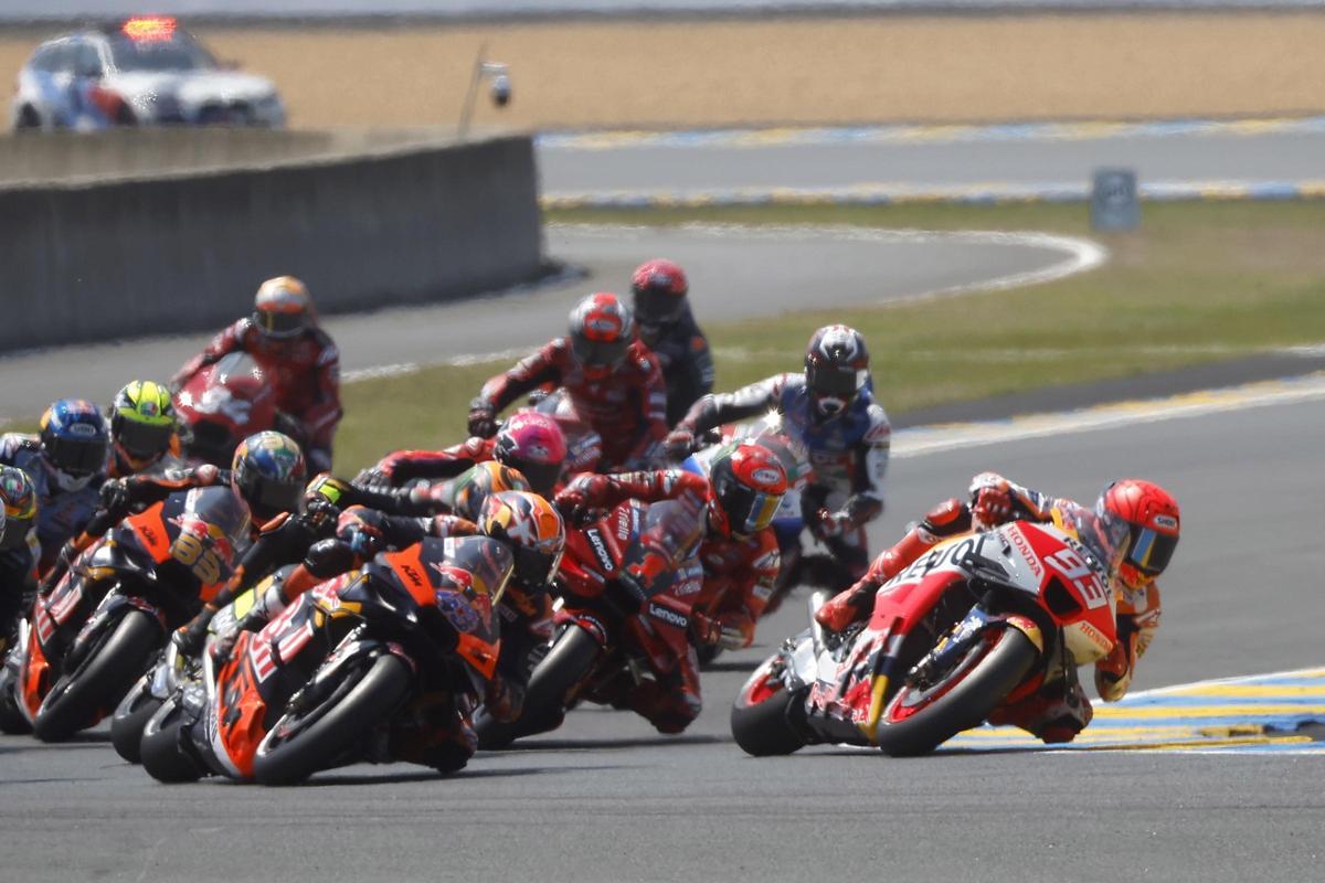 La carrera del GP de Francia de MotoGP.