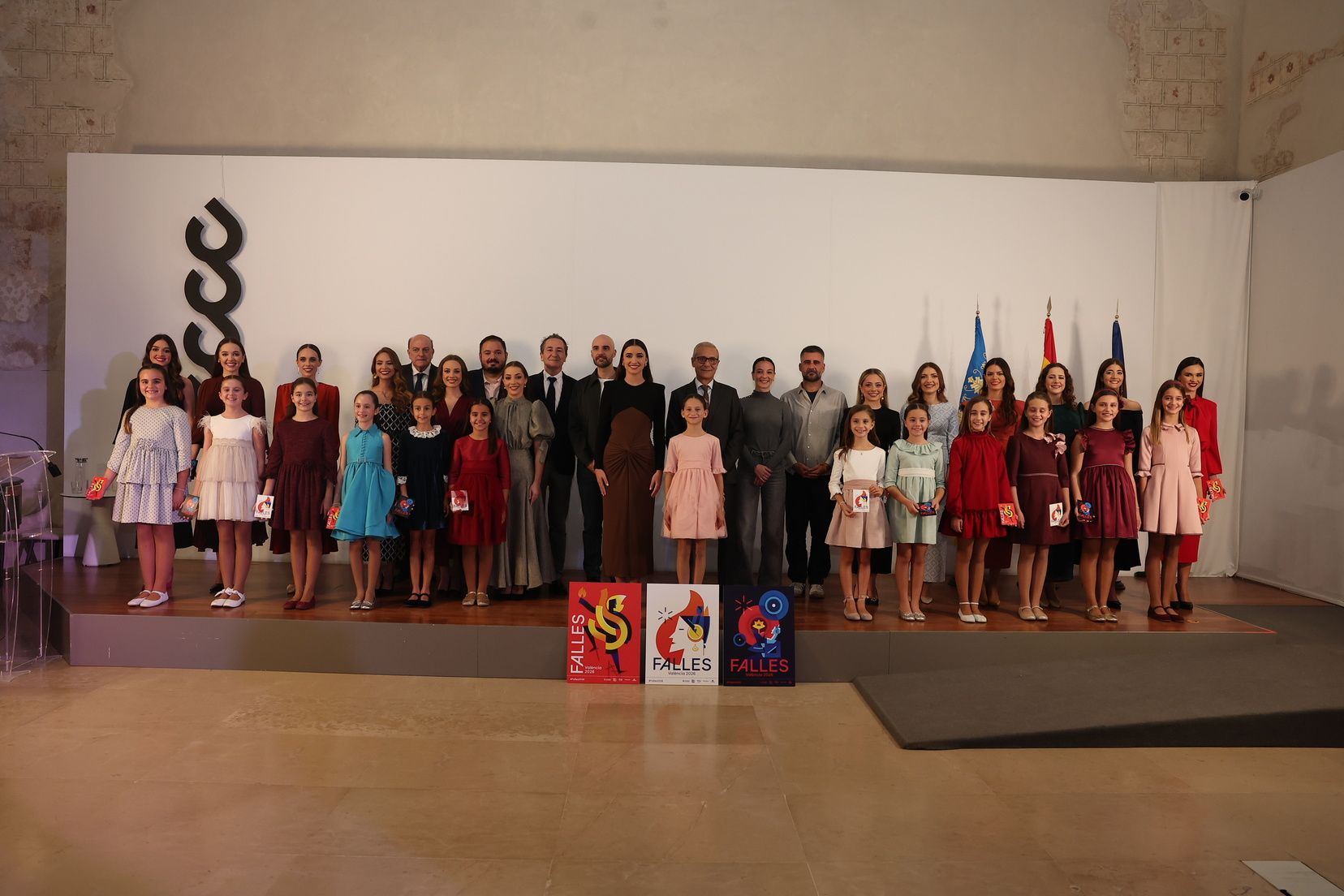 Presentación de la Imagen Gráfica de las Fallas 2026, en imágenes