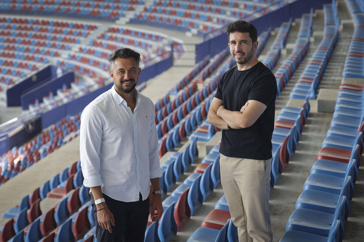 Valencia VLC SPD Levante UD Ciudad Deportiva . Entrevista a Héctor Rodas y José Gila
