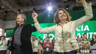Montero espanta el derrotismo y arenga al PSOE-A: "Este partido está preparado para ganar"