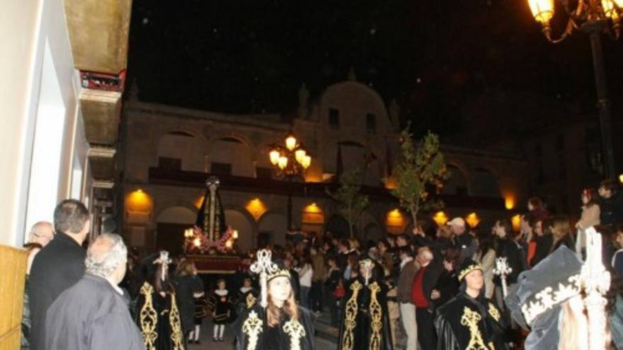 Procesión de La Soledad en Lorca