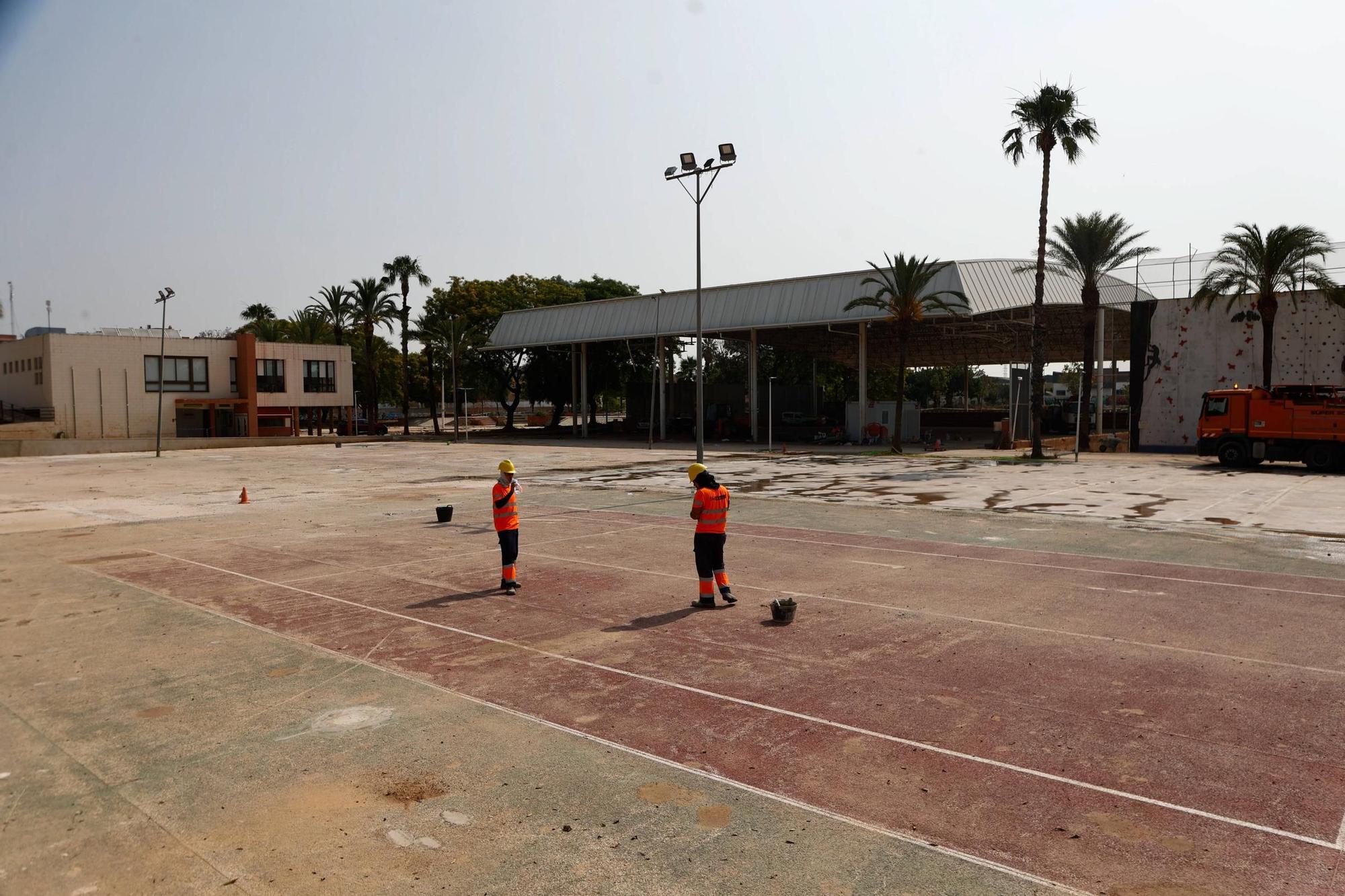 Piscinas de verano en los municipios de l'Horta Sud afectados por la dana