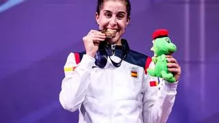 La jugadora de bádminton Carolina Marín, premio "Princesa de Asturias" de los Deportes 2024
