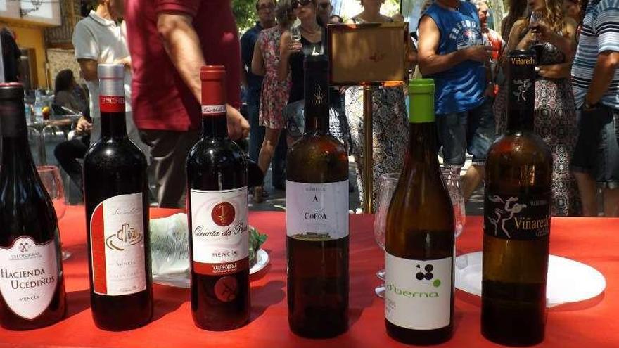 Vinos ganadores de la XVI Cata de la Feira do Viño. // I. Osorio