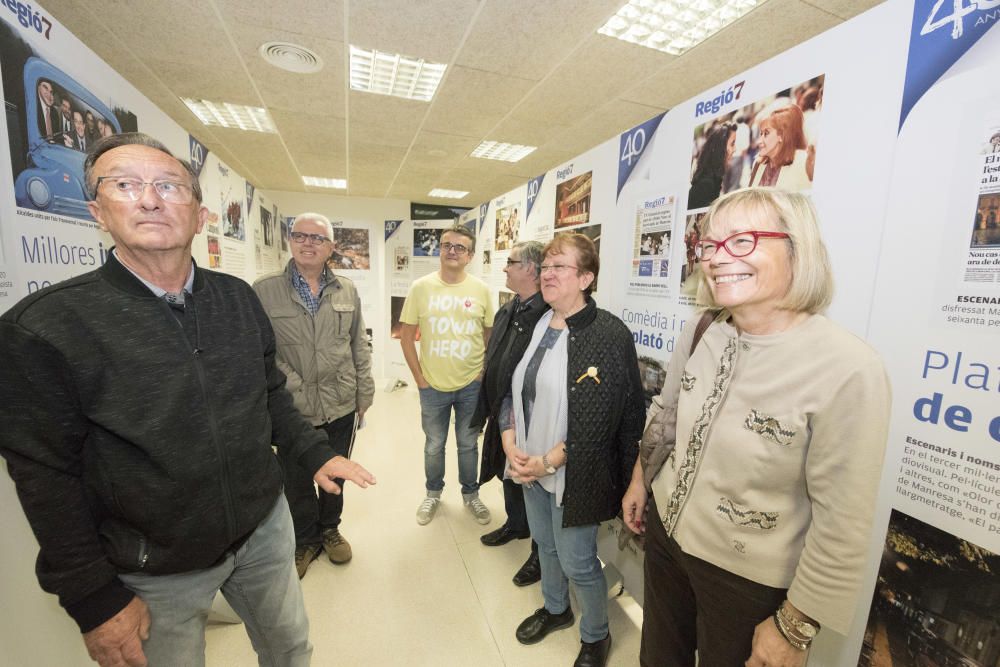 Exposició d'aniversari de Regió7 a Puig-reig