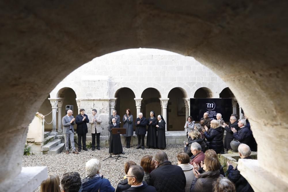 El monestir de Sant Daniel clou els actes del mil·lenari