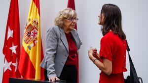 Manuela Carmena y Rita Maestre