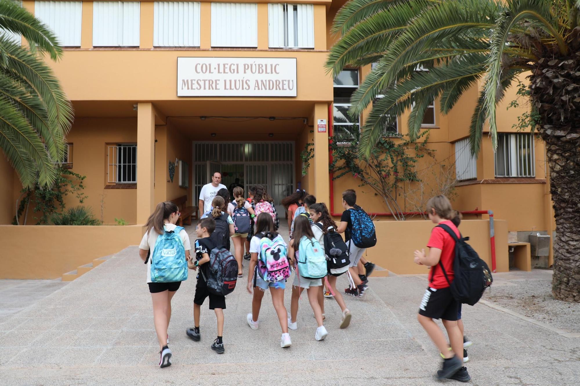 Así ha sido la vuelta a clase en Ibiza y Formentera