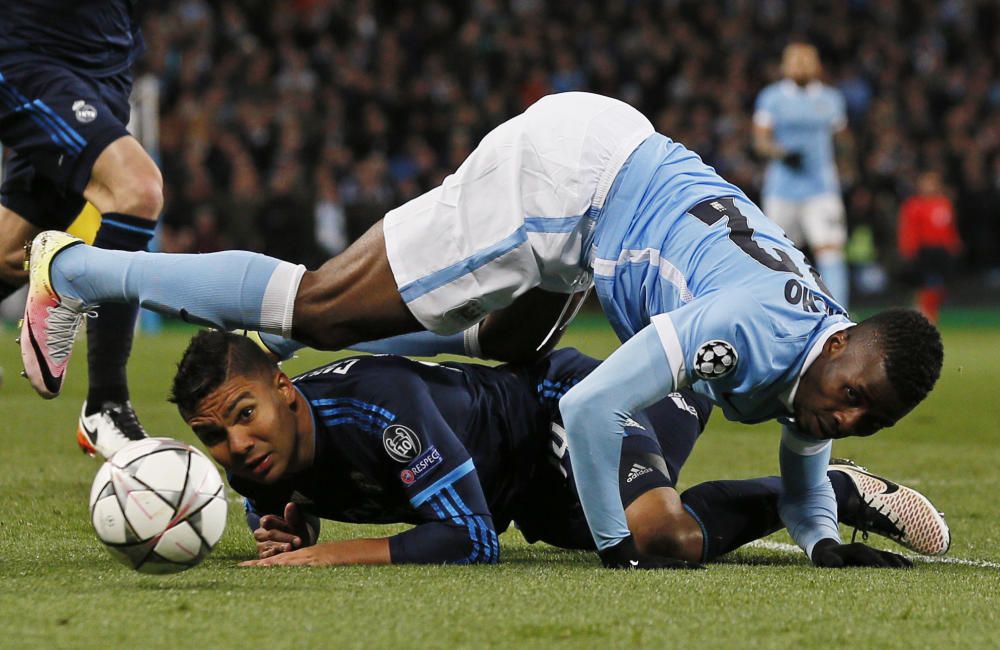 Imágenes del partido entre Manchester City y Real