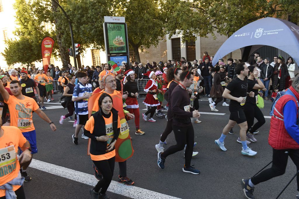 La San Silvestre 2025 en Murcia, en fotografías