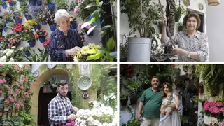 Manos expertas y jóvenes se dejan la piel para que la fiesta de los Patios perviva