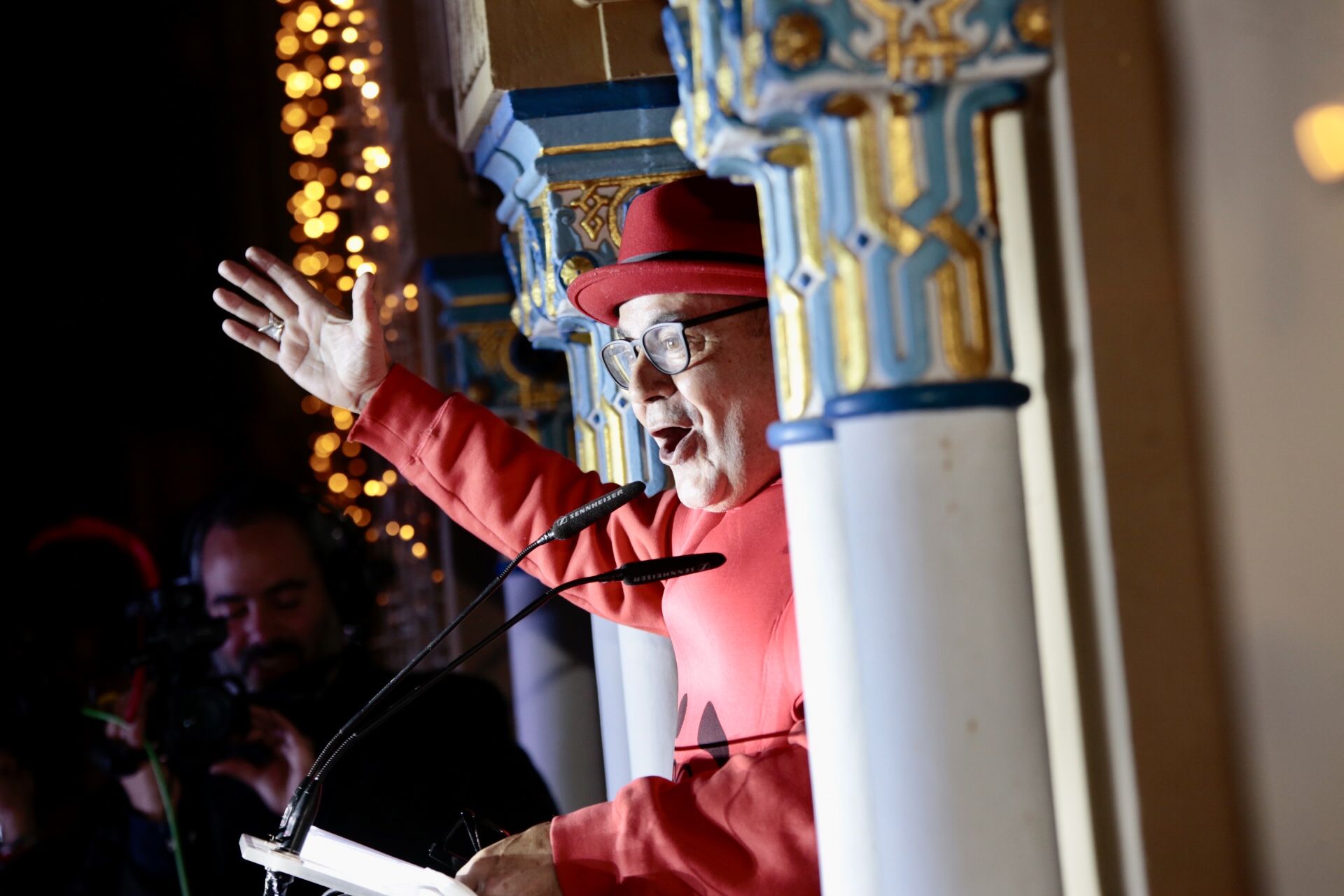 José Corbacho pregona el Carnaval de Águilas