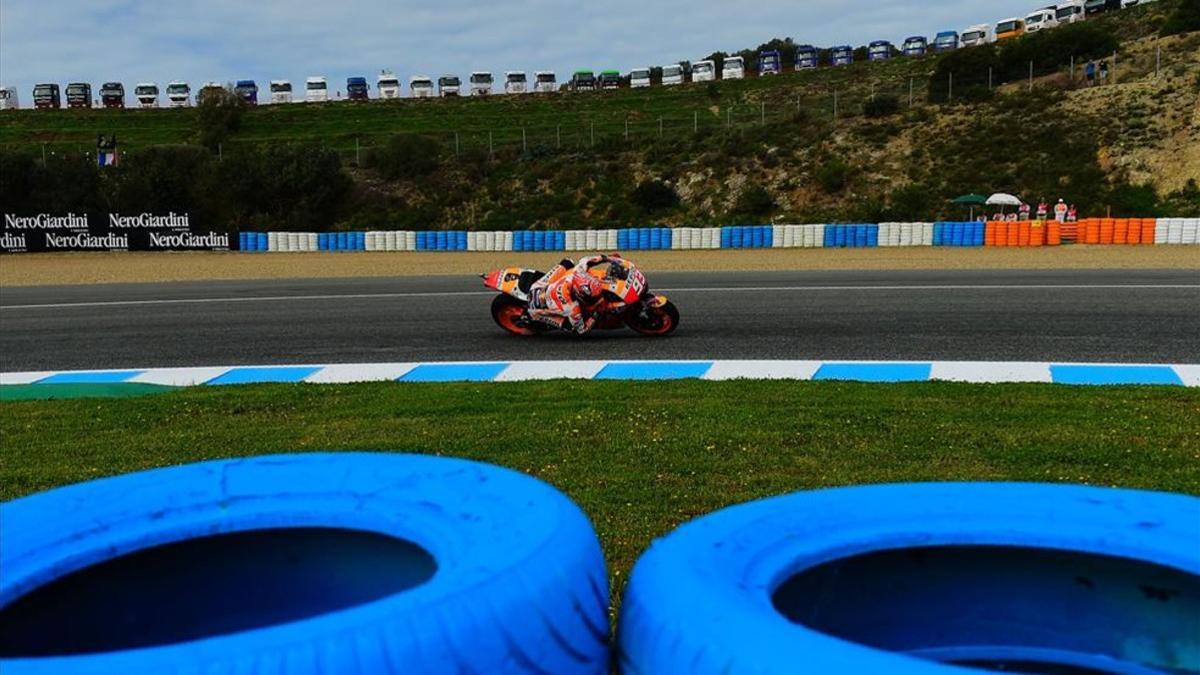 Marc Márquez, en el año pasado en Jerez