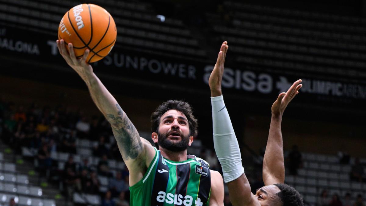 Ricky Rubio, en un partido con el Joventut