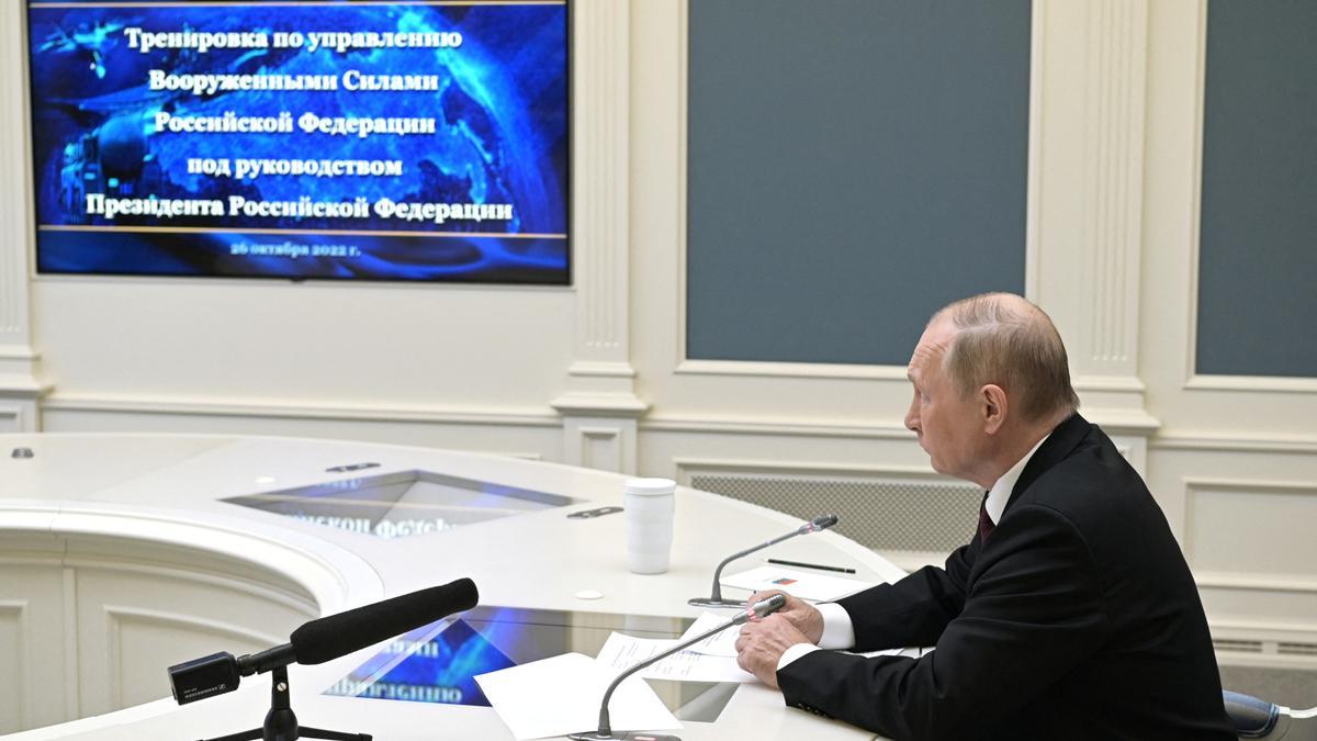 El presidente ruso,  Vladímir Putin.