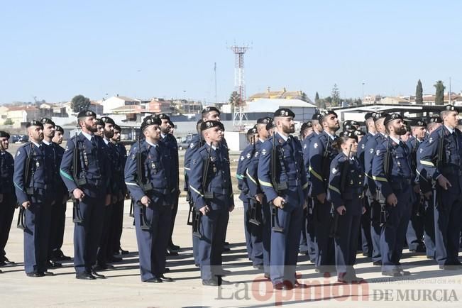 Homenaje al primer salto paracaidista militar en la Base Aérea de Alcantarilla