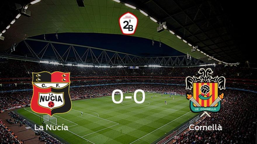 La Nucía y el Cornellà no encuentran el gol y se reparten los puntos (0-0)